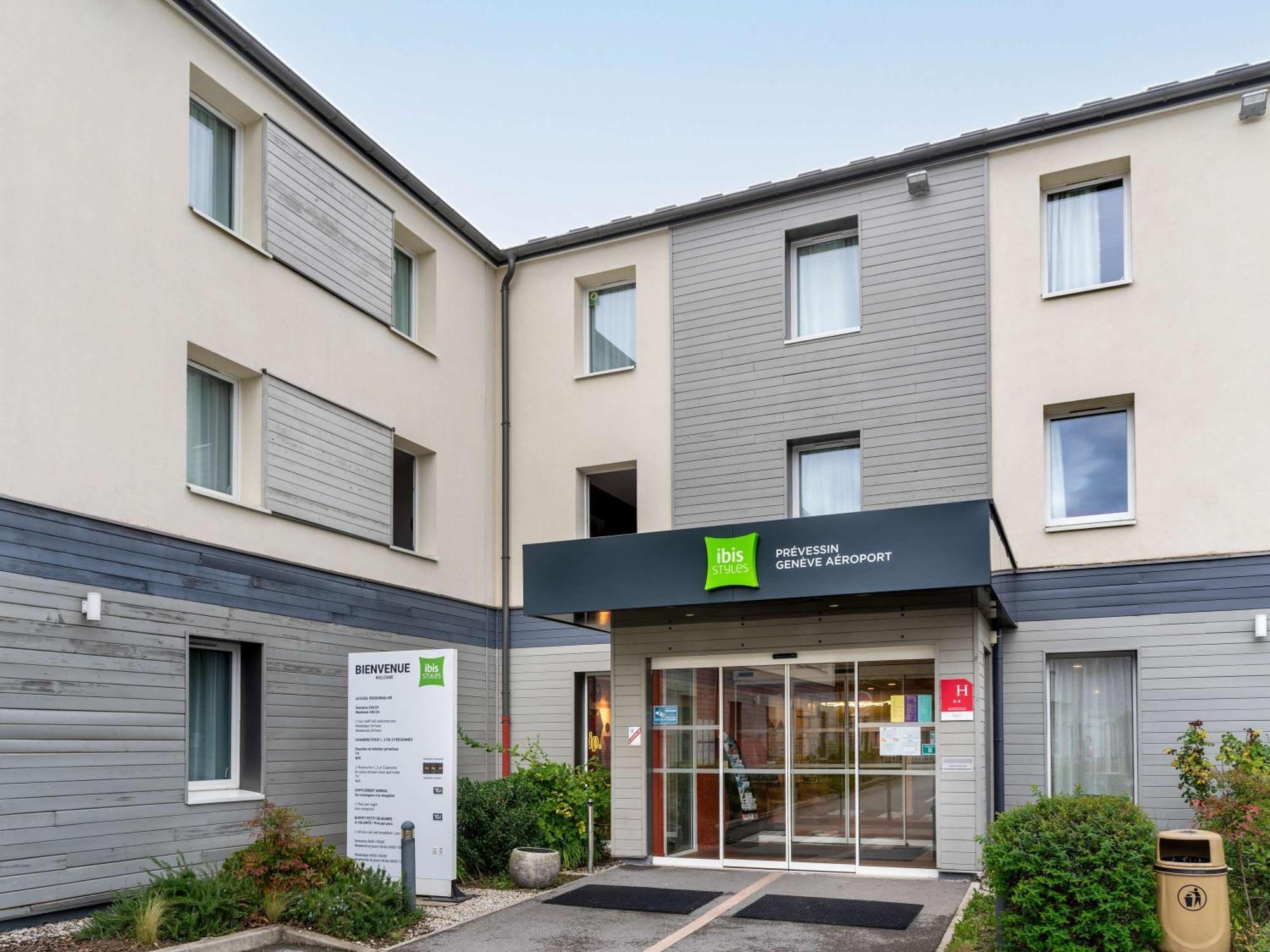 Hotel Ibis Styles Prevessin Geneve Aeroport Esterno foto